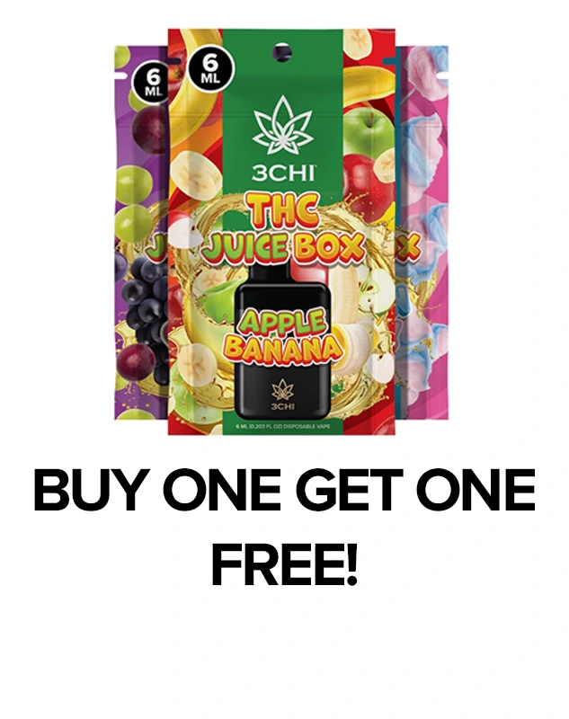 THC Juice Box - Buy One Get One Free - Our new THC Juice Box 6ml Disposables deliver potent, flavorful hits in a sleek, easy-to-use device built for convenience and long-lasting enjoyment.