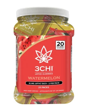 Delta 9 THC Gummies - Flavor: Strawberry, Gummy Count: Jug of 50 (No Food Coloring)