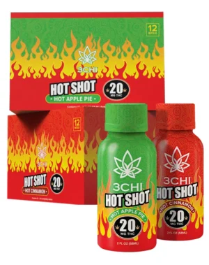 20MG Delta 9 THC Shots - 12 Pack - Buy One Get One Free - Warm up this fall with an amazing buy-one-get-one-free deal on 12 packs of our cinnamon and apple pie flavored 20mg shots! Fast-acting 20mg Delta 9 THC Shots Dispensary-grade Derived from USA-grown hemp